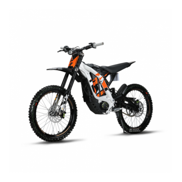 Электромотоцикл WHITE SIBERIA SUR-RON X Light bee 6000W 60V40AH (серебро) (2023)